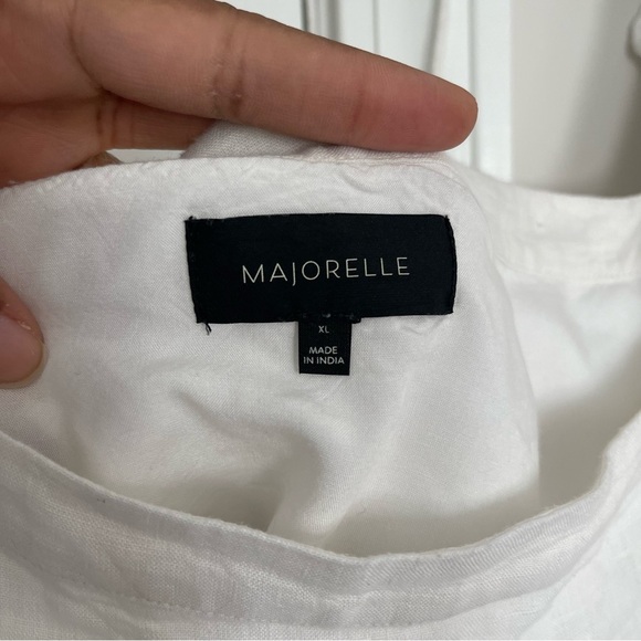 MAJORELLE Wesley Crop Top in Ivory Daydream - Picture 7 of 12